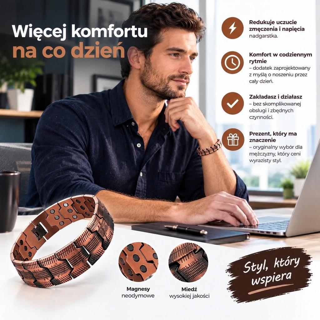 SanJoma Magnetic Wristlet - Więcej komfortu w codziennej pracy 1
